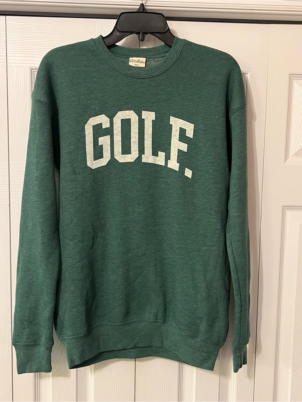 OAT COLLECTIVE unisex golf sweatshirt Green Size Small